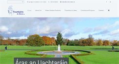 Desktop Screenshot of fountains-decor.ie